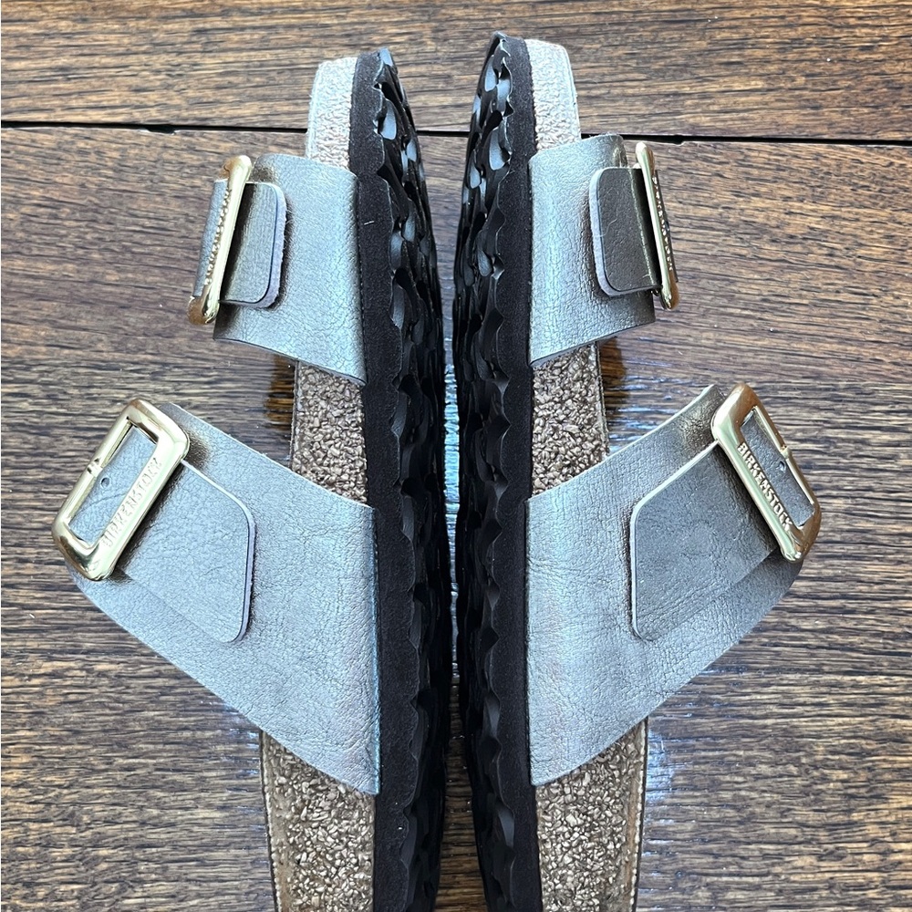 Birkenstock Arizona Graceful Taupe Sandals - Picture 5 of 6